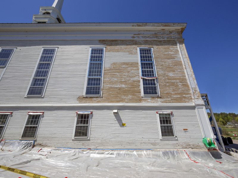 Wood Paint Removal detail