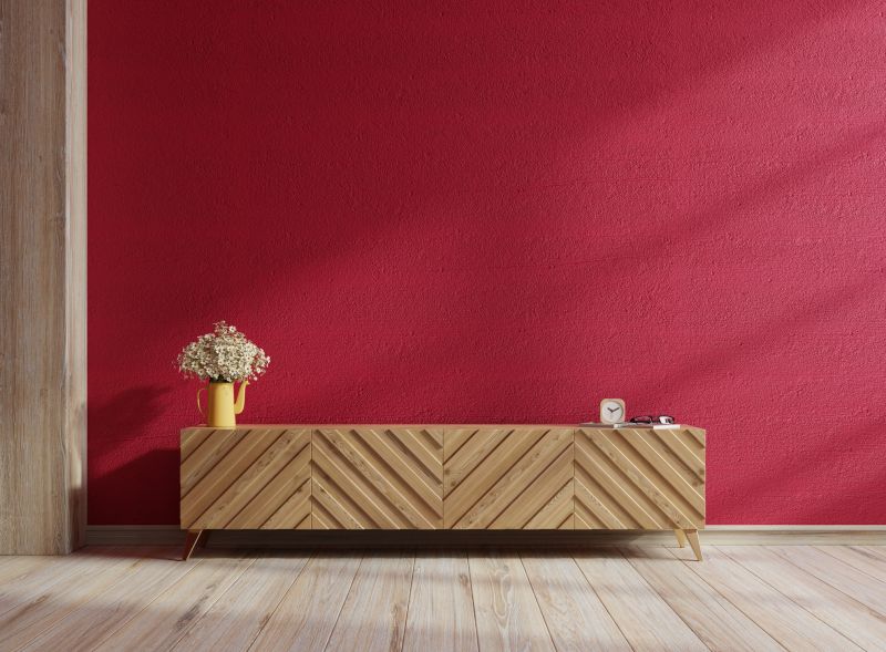 Accent Wall in Bold Color